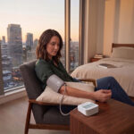 A woman considering why her blood pressure changes throughout the day.