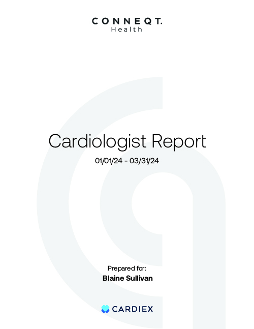 CONNEQT cardiologist Report